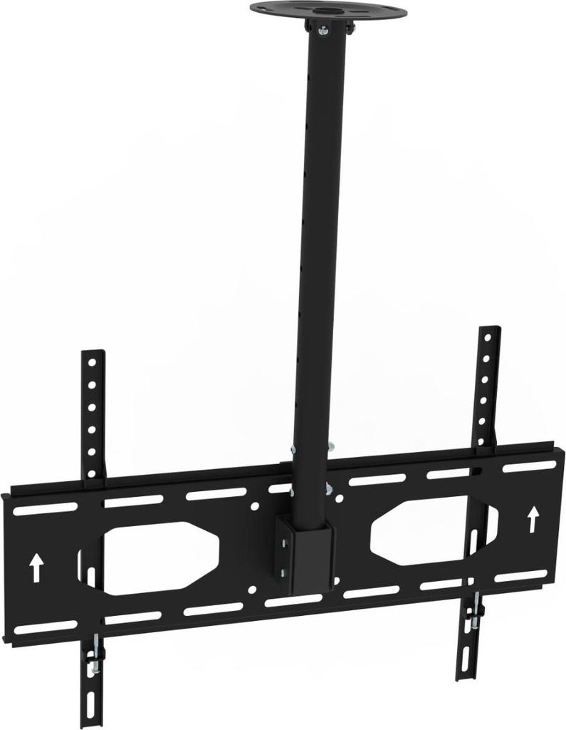 Allteq - TV/Monitor Deckenhalterung mit Arm für Schirmen von 23 bis 42 Zoll und Max 50 Kg - schwenkbar und neigbar