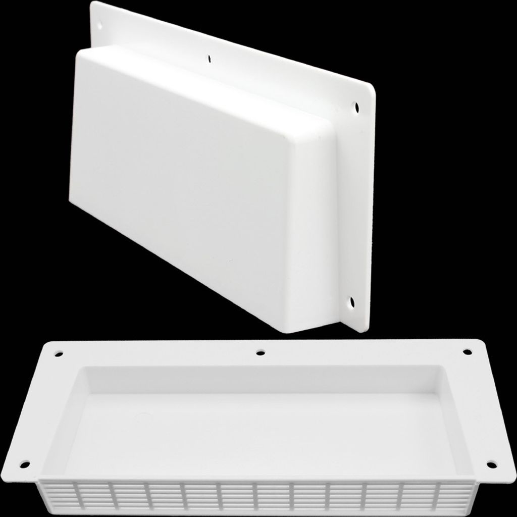 Lüftungsgitter Seitenwandlüfter Seitenlüfter Wohnwagen Wohnmobil Caravan weiß