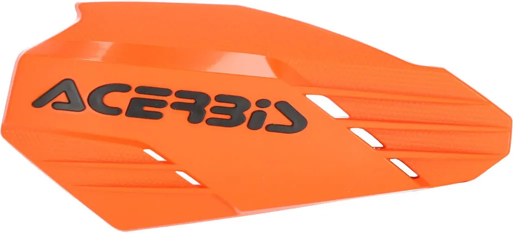 Paire de protège-mains linéaires ACERBIS Orange pour moto de cross