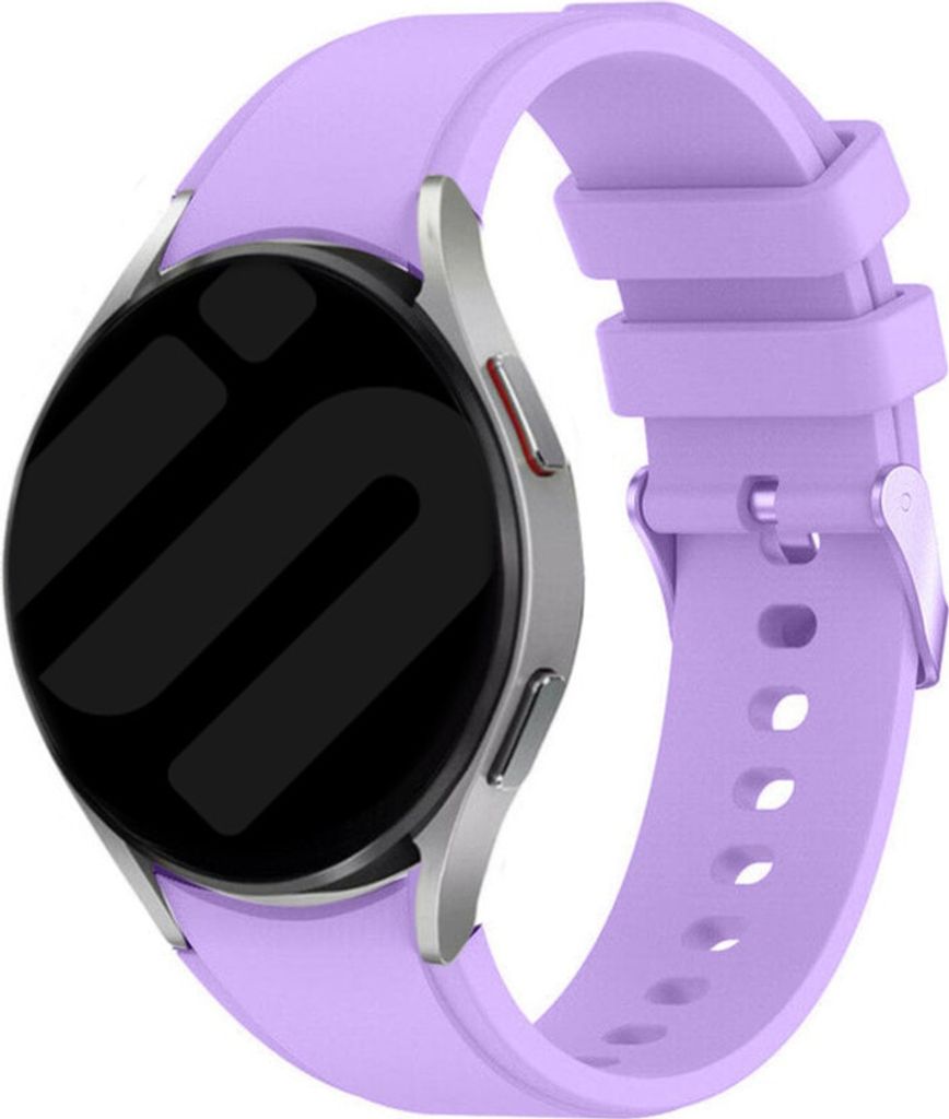 Strap-it Samsung Galaxy Watch 6 - 44mm Silikon Armband Perfect Fit (Lila)