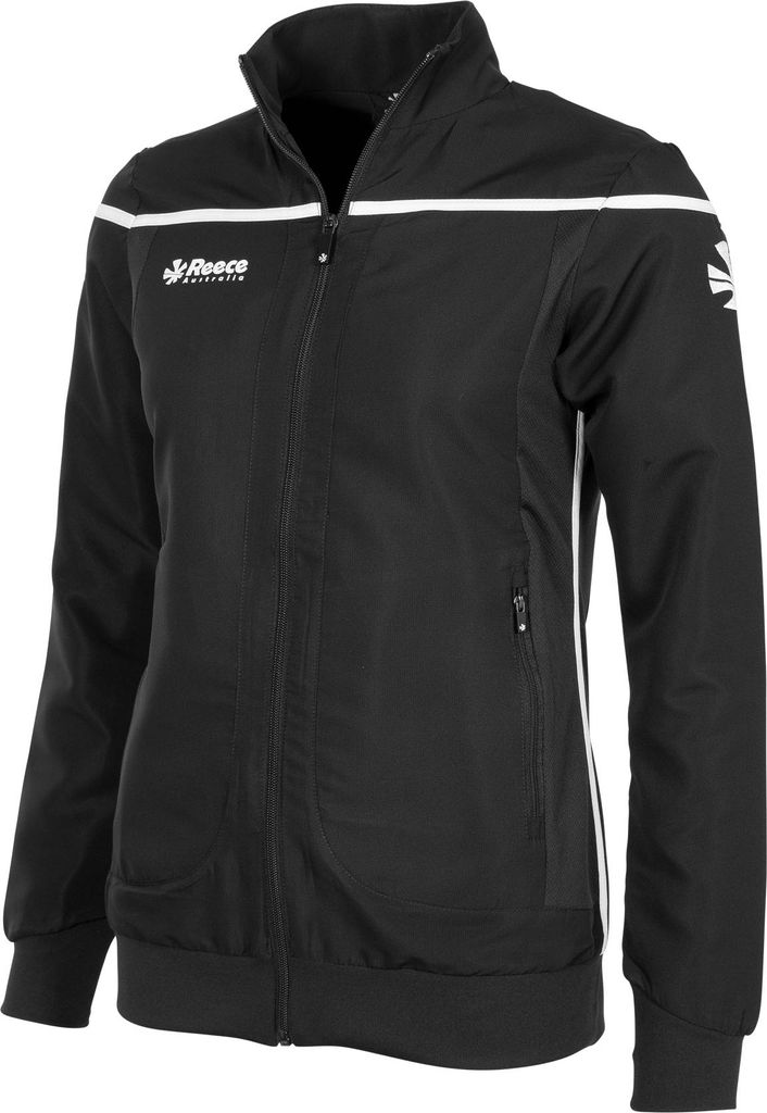 Damen Reece Varsity Jacke Schwarz-Weiß - L Produktbild 