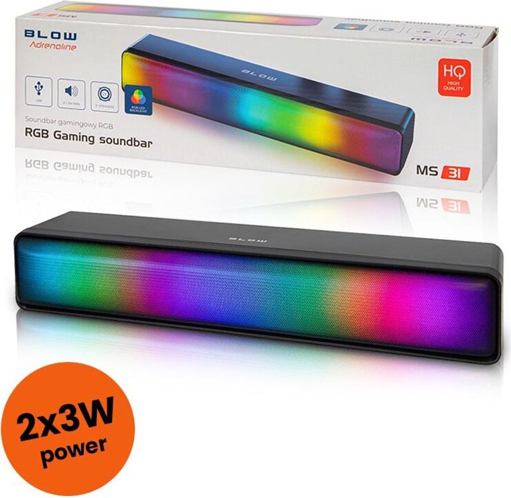 BLOW MS-31 Soundbar PC Lautsprecher USB
