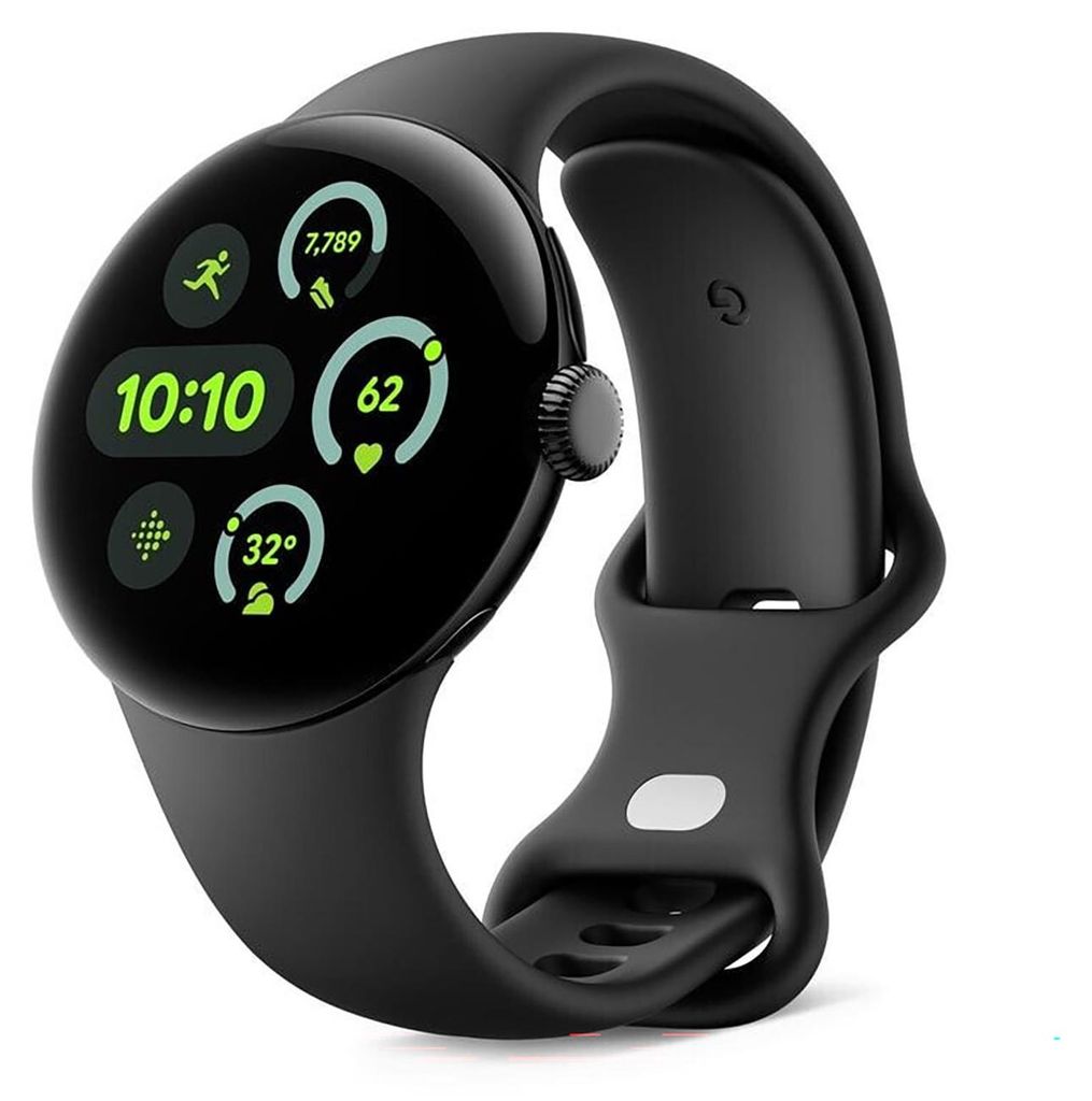 Google Pixel Watch 3 (LTE) 45 mm nero opaco con bracciale Immagine del prodotto 
