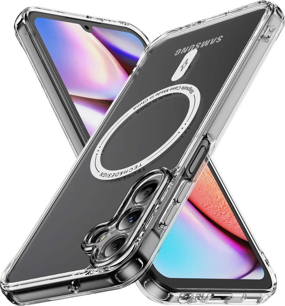 Custodia Samsung Galaxy A15 5G MagSafe Trasparente: Protezione Antiurto
