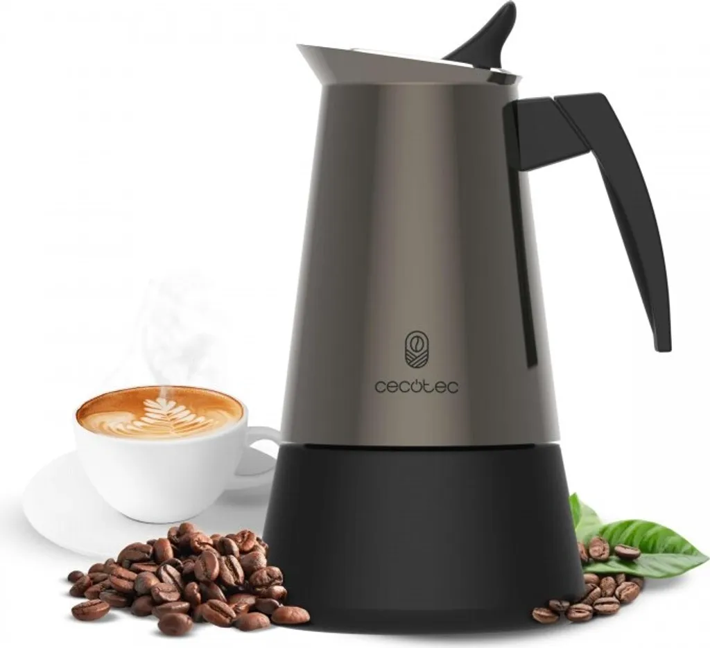 Cecotec Italienische Kaffeemaschine Piccolina 400 Gold