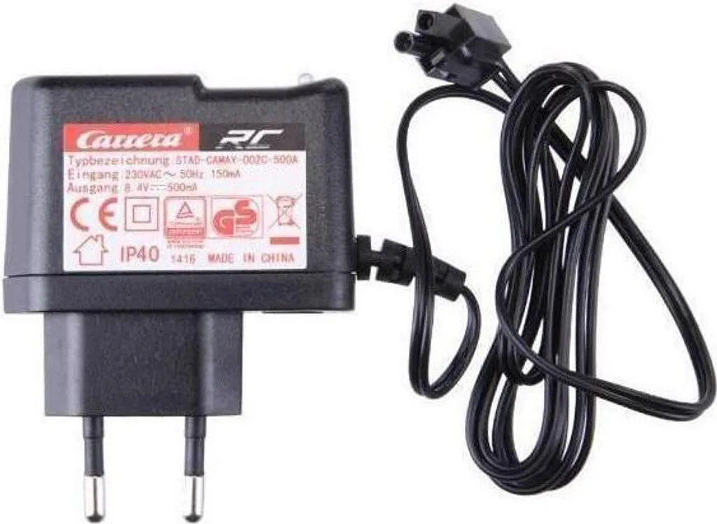 Adaptateur secteur Carrera RC 0.5A Li-Ion 370800002 pour modèle réduit RC