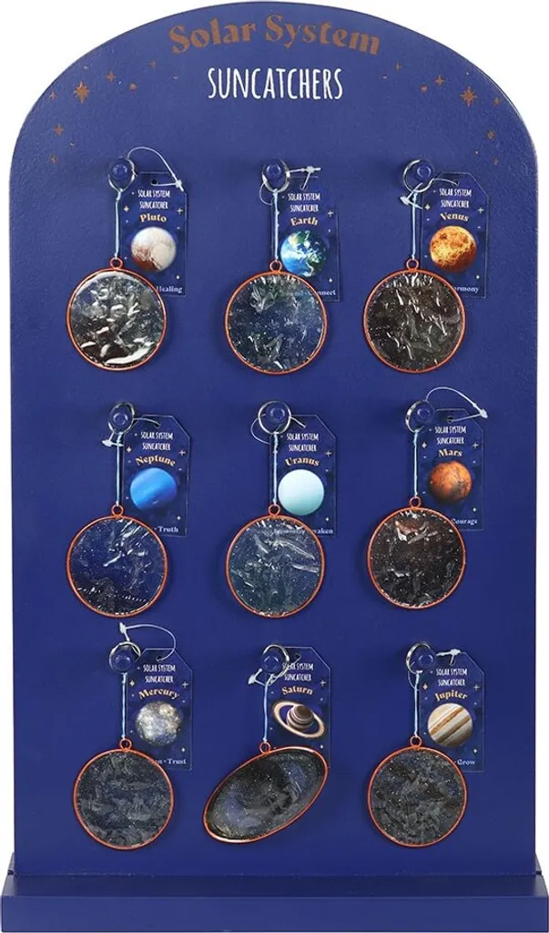 Suncatcher Planète Système Solaire Lot de 36 Pièces Multicolores SD6518