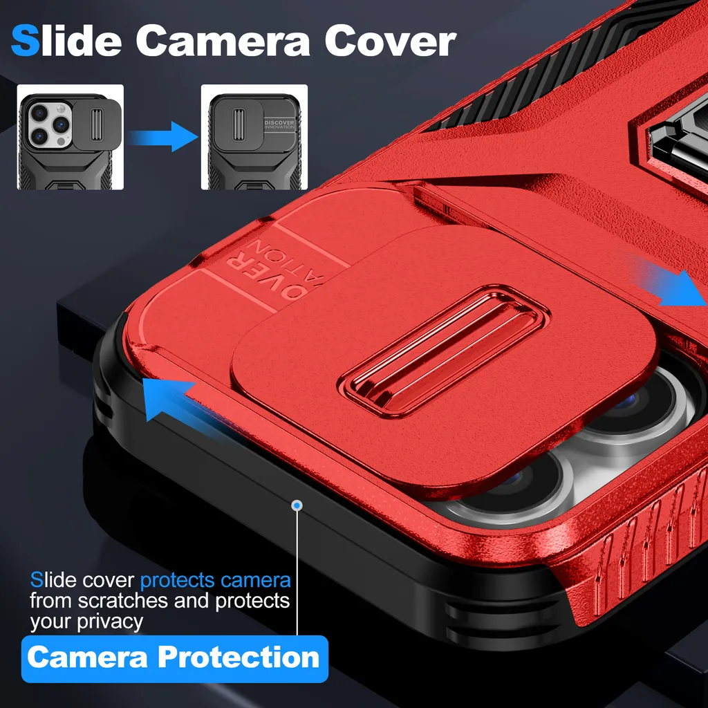 Custodia Professionale iPhone 14 Pro Doppio Strato - Business Rugged - 5