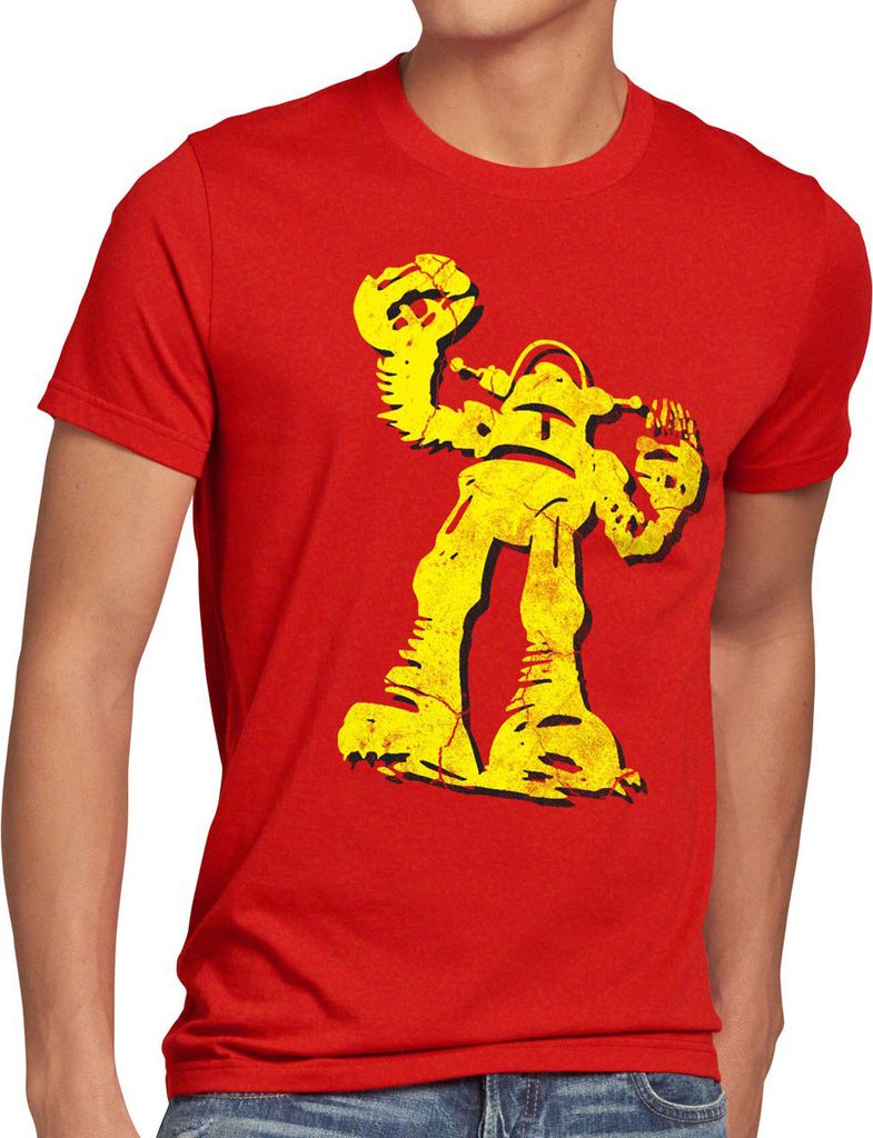 style3 Sheldon Hero Roboter Herren T-Shirt