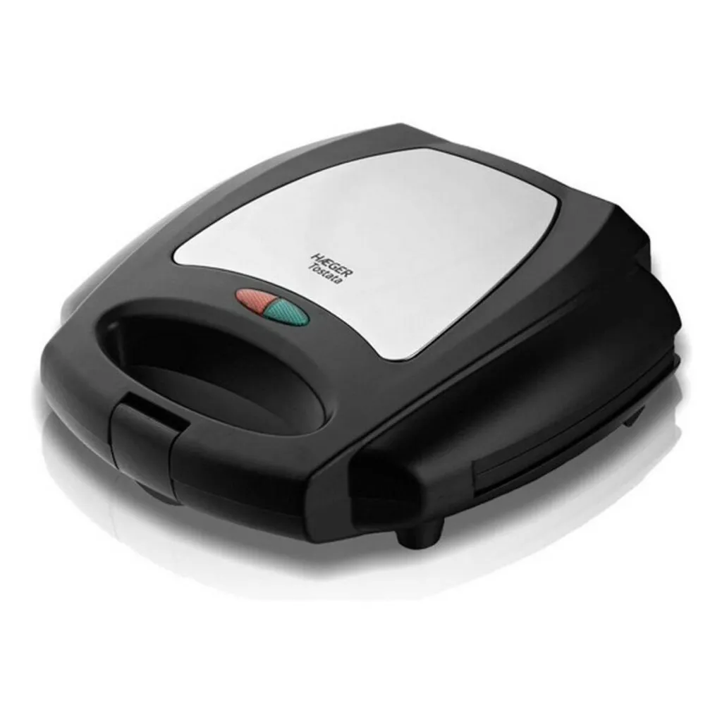 Appareil à croque-monsieur 750 W antiadhésif - Haeger Tostata compact