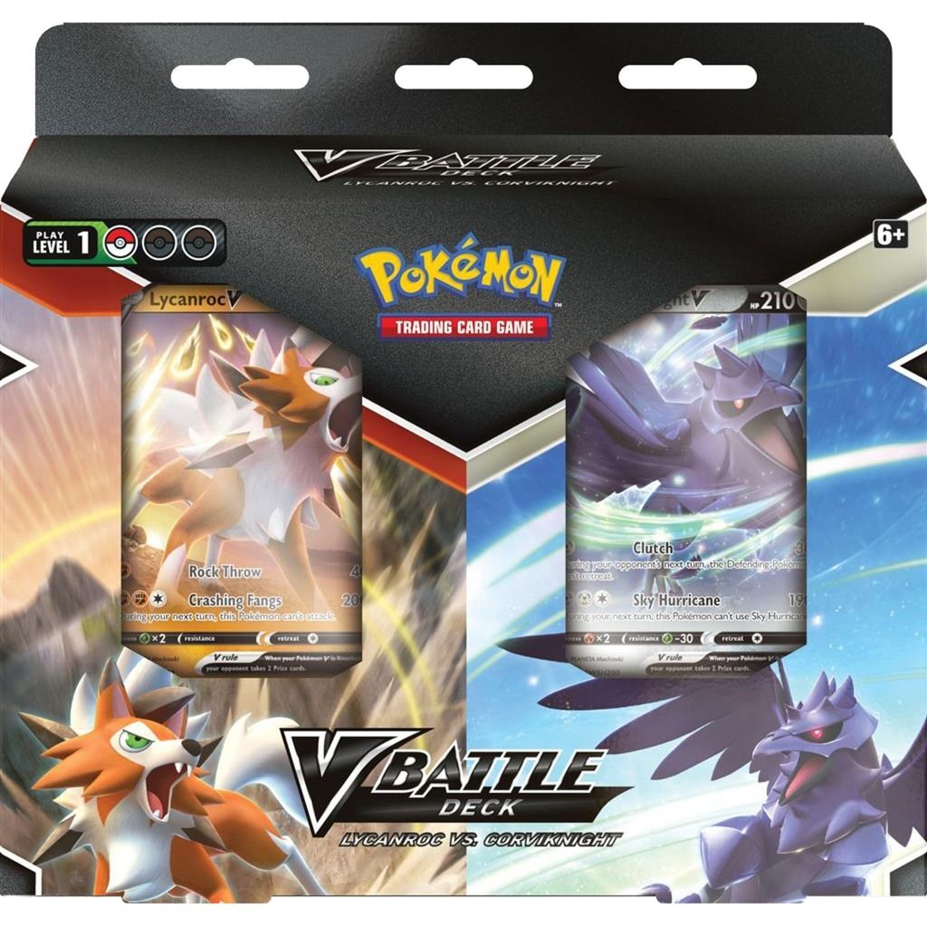 Pokémon TCG V Bojový balíček Lycanroc vs. Corviknight Obrázok produktu 