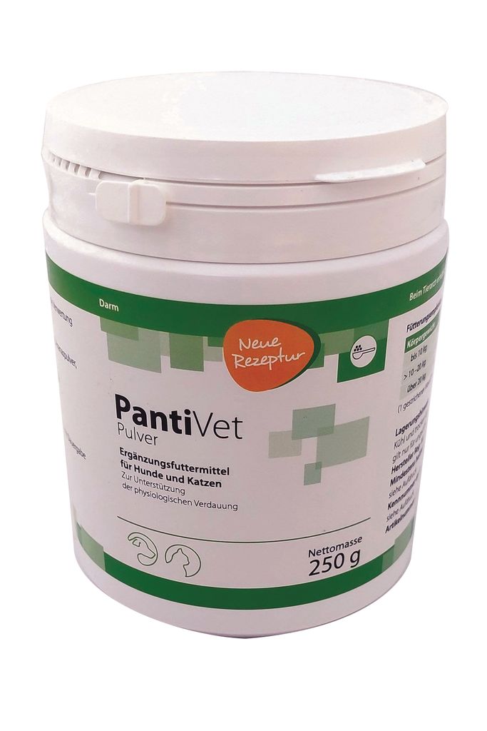 PantiVet Pulver für Hunde und Katzen – Kann zur Verdauungshilfe & Magen-Darm-Stabilisierung bei Hund und Katze beitragen