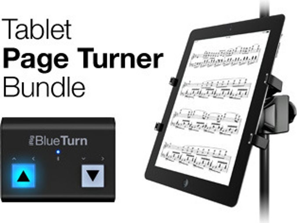 Ik Multimedia - Pedaleira IRig Blueturn+Iklip Xpand (Bündel)