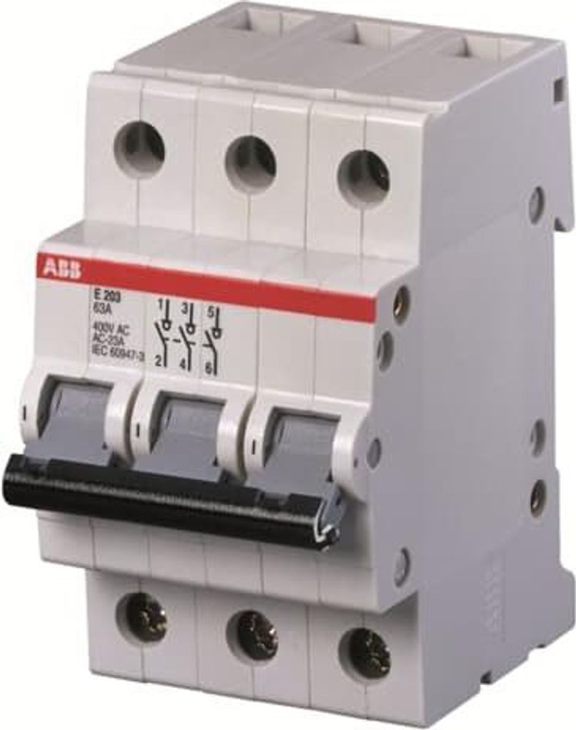 3-poliger Trennschalter E203/100A R
