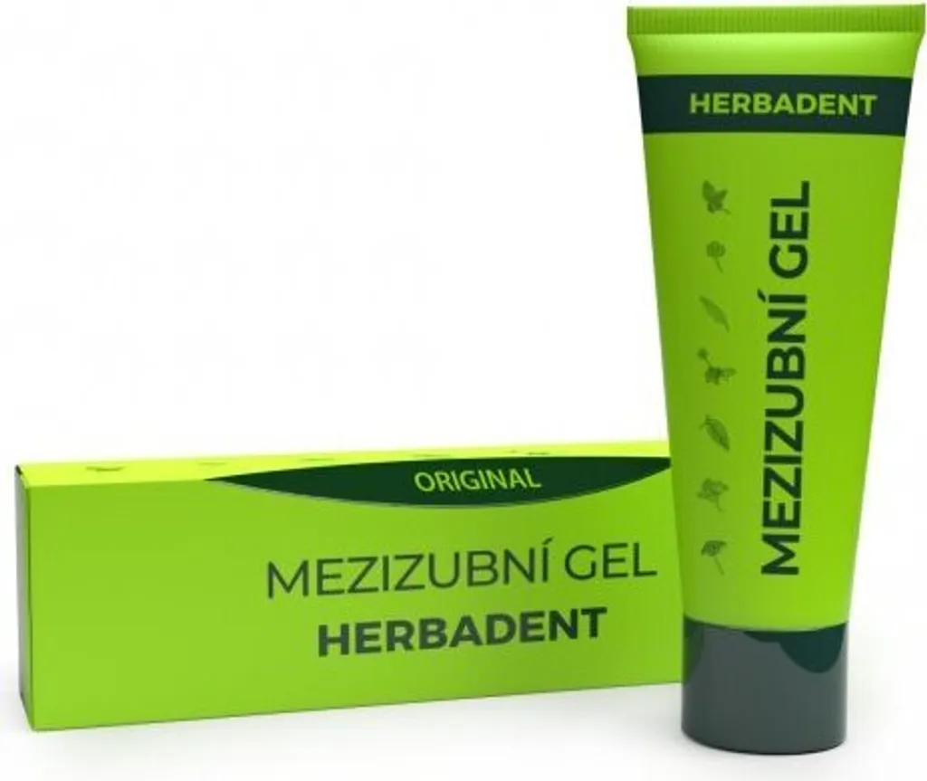 Gel de soin interdentaire naturel HERBADENT aux extraits de plantes