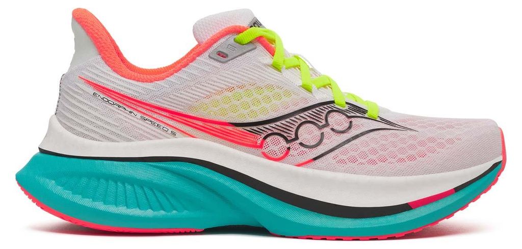 SAUCONY Damenschuhe S11007-97 ENDORPHIN SPEED 5 weiß/mutiert 39