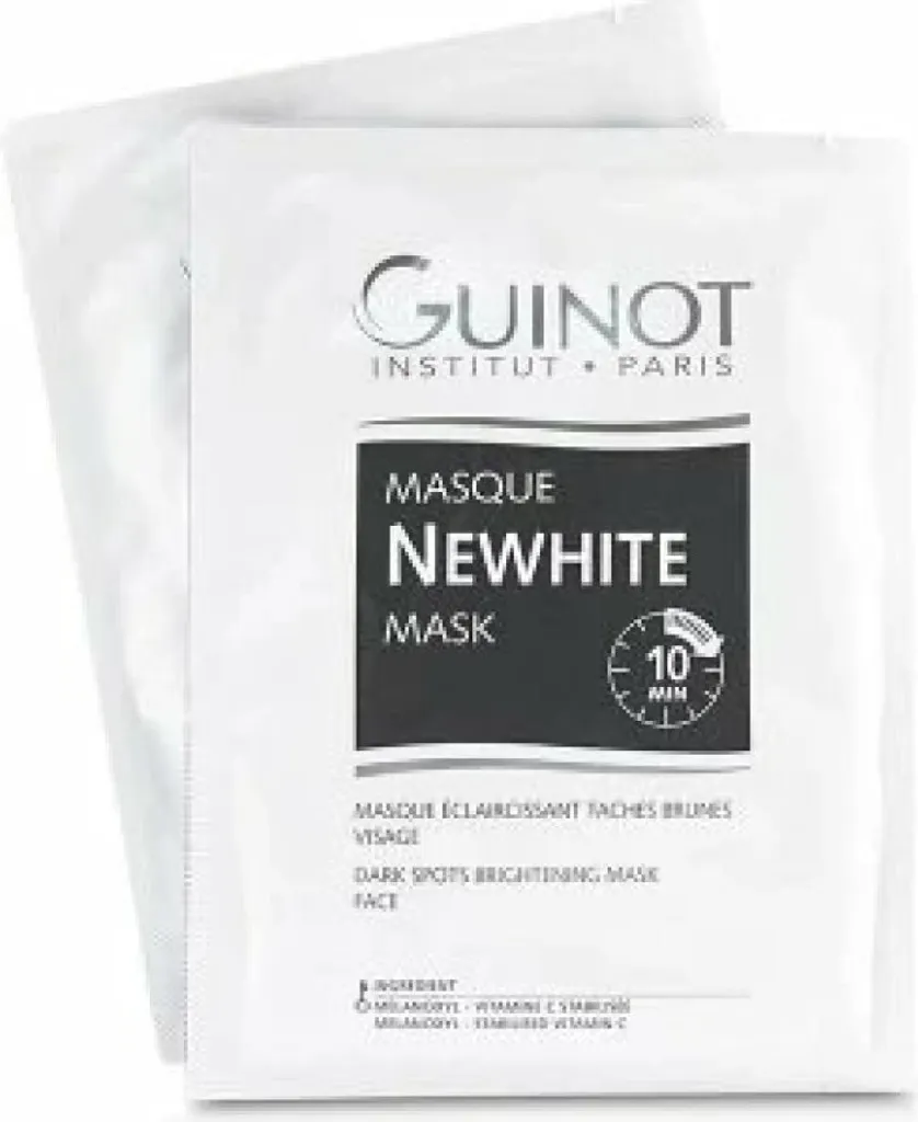 Masque GUINOT Newhite anti-taches vitamine C éclat teint 7 pcs