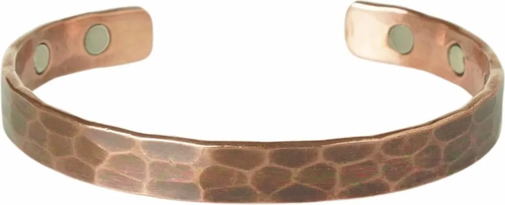 Bracciale in Rame Orientale SOSTANZA - Gioiello Artigianale Curativo