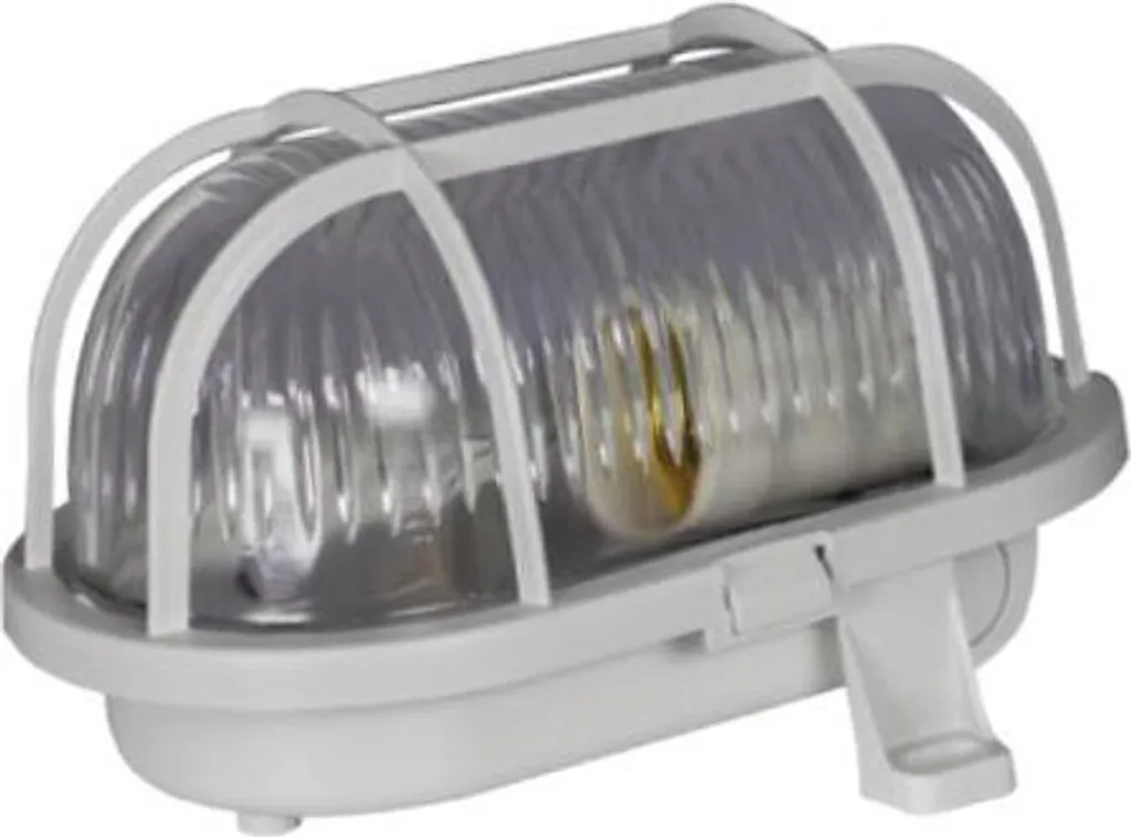 Luminaire de protection IP44 gris E27 efficace contre l'humidité