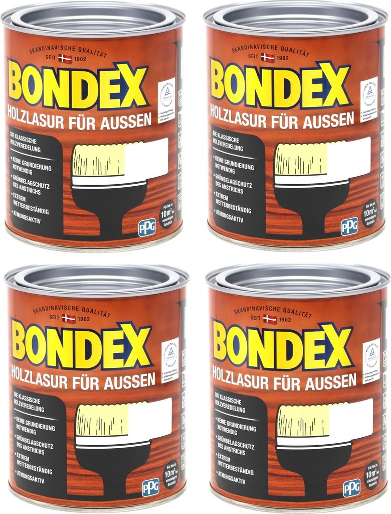 Bondex Holzlasur für Aussen rio palisander 3L