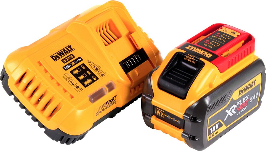 DeWalt FlexVolt Starter Set X1 (54V / 18V) - Caricabatterie Immagine del prodotto 