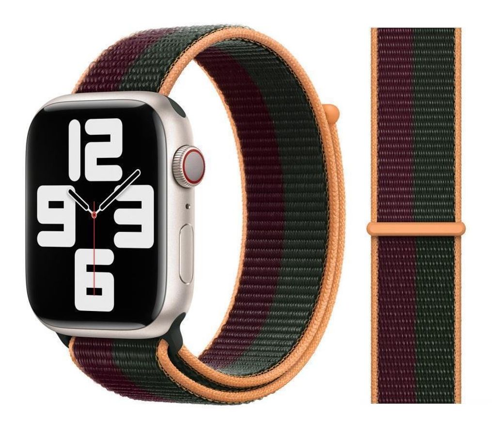 Original Apple Sport Loop Armband 42/44/45mm ML323ZM/A Dark Produktbild 