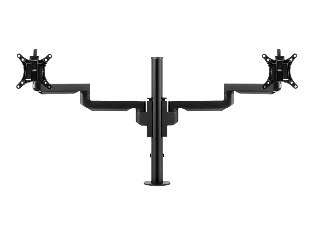 Fini le mal de dos : Support Double Écran Ergonomique Filex Galaxy Noir