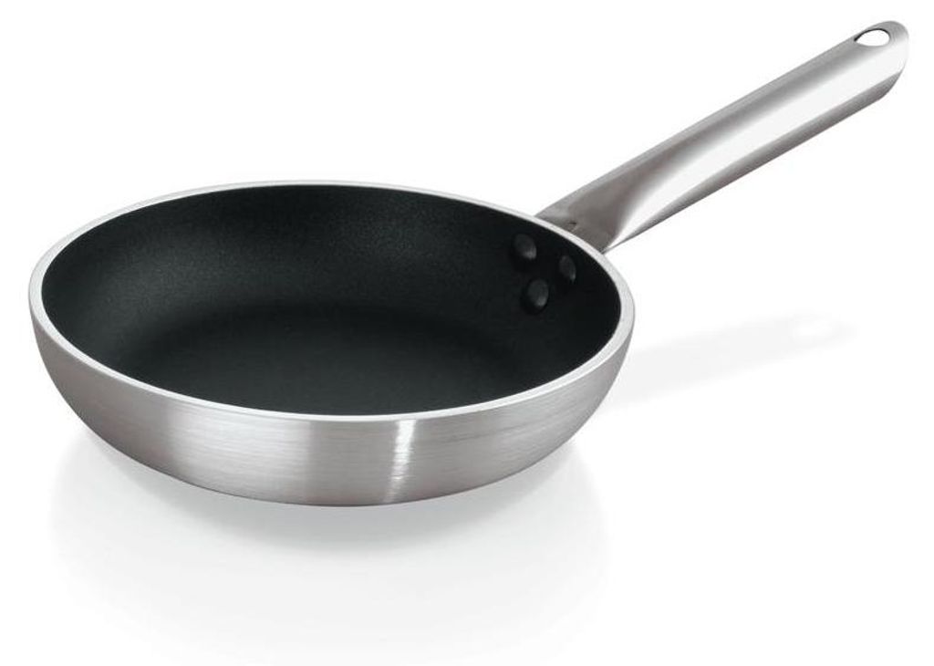 2x Pfanne mit Antihaftbeschichtung, Ø 40 cm, Aluminium, Eisen