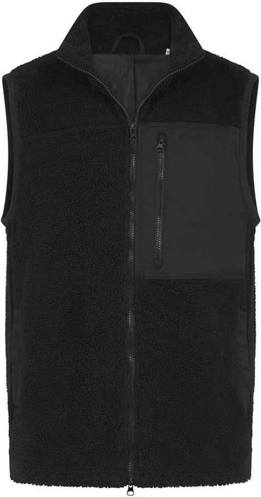 Front Row - Weste recyceltes Material für Herren/Damen Uni PC7760 (M) (Schwarz)