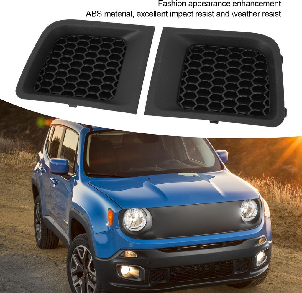 Ersatz der vorderen Nebelscheinwerferabdeckung für Renegade 2015–2018, 5XB27LXHAA, 5XB31LXHAA, links und rechts
