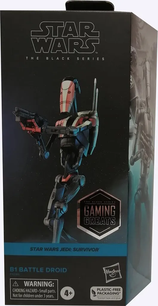 B1 Battle Droid Star Wars Black Series : Figurine Articulée Haute Qualité