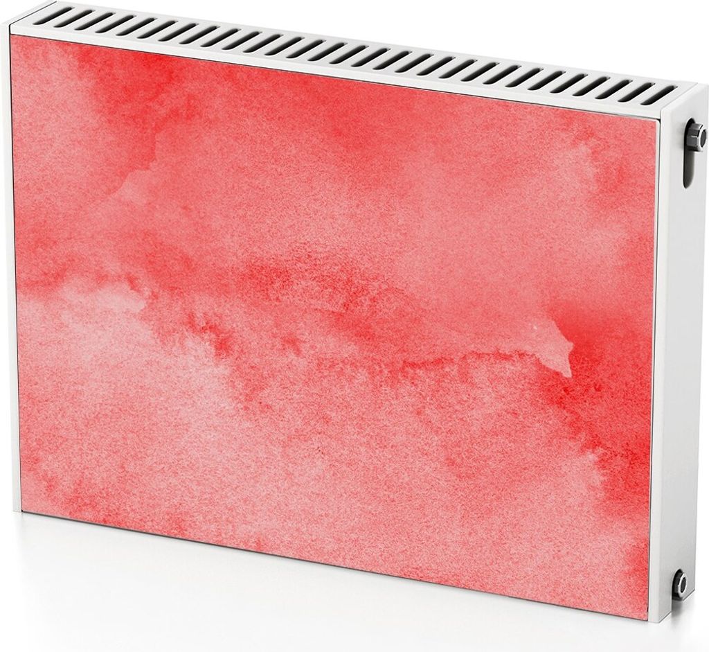 Rottöne – Magnetische Heizkörperabdeckung – 80x60 cm – Magnet Heizkörperabdeckung – 3D Würfel – Heizkörperverkleidung – Magnetisch...