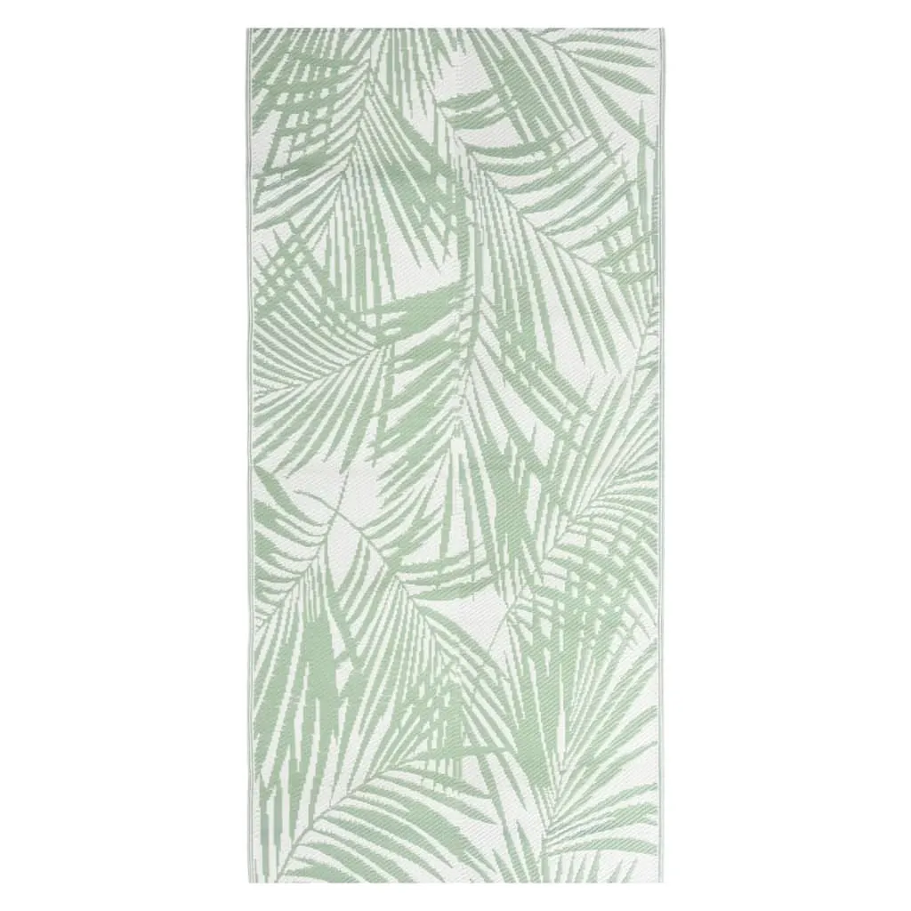 Tapis extérieur ARAKIL Vert 80x150 cm pour décoration balcon et jardin