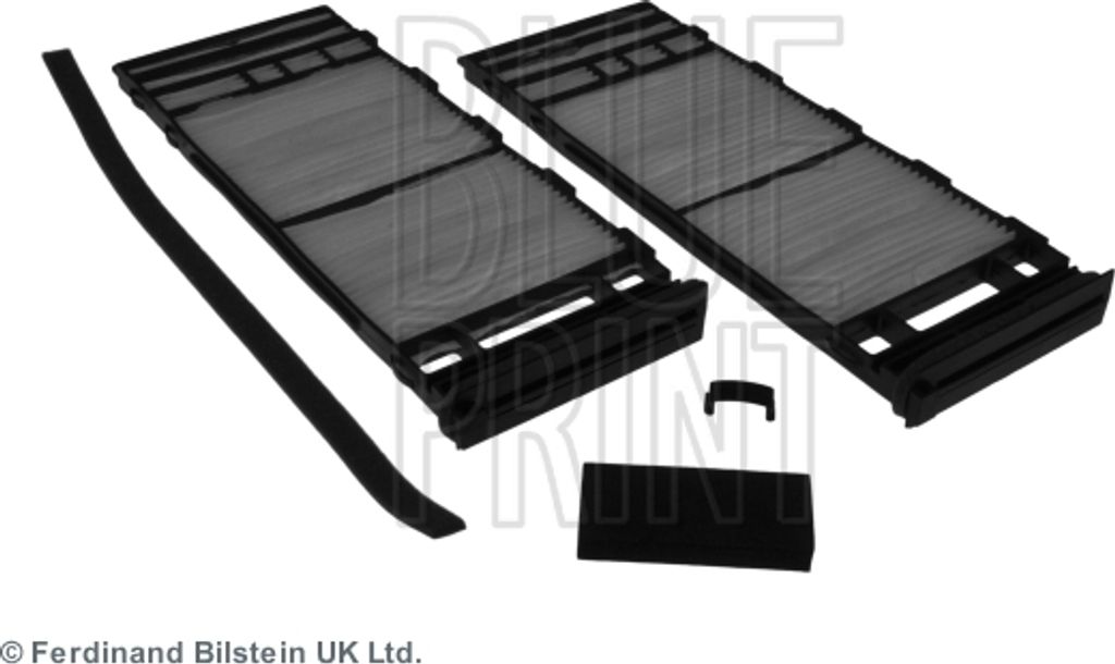 BLUE PRINT Filtersatz Innenraumluft Pollenfilter ADN12538 Produktbild 