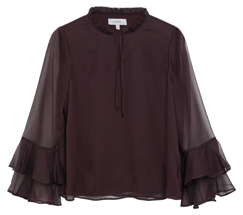Chemise fluide couleur lilas/rose, taille 40 Image du produit 