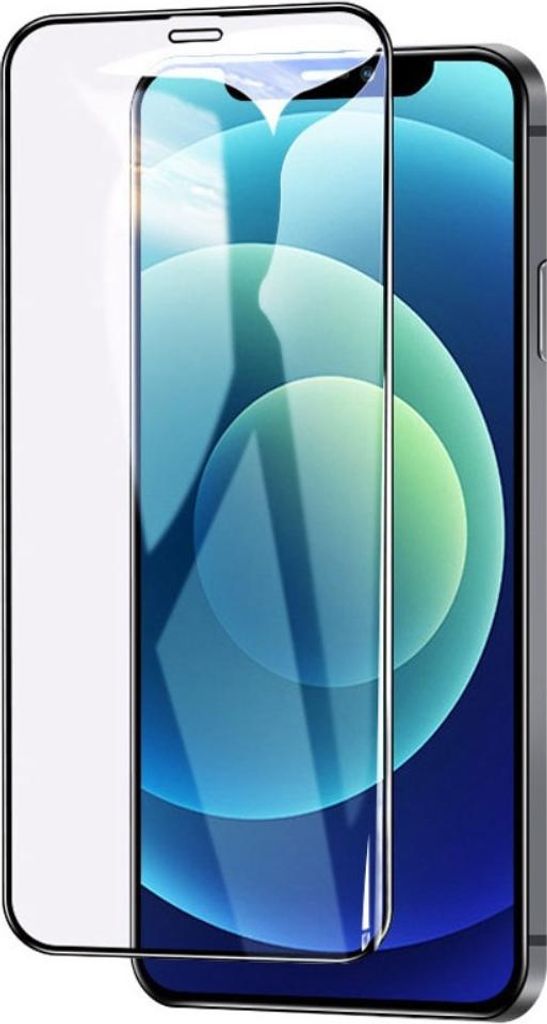 iPhone 14 Displayschutz - Full-Cover 9H Panzerglas - Schwarz