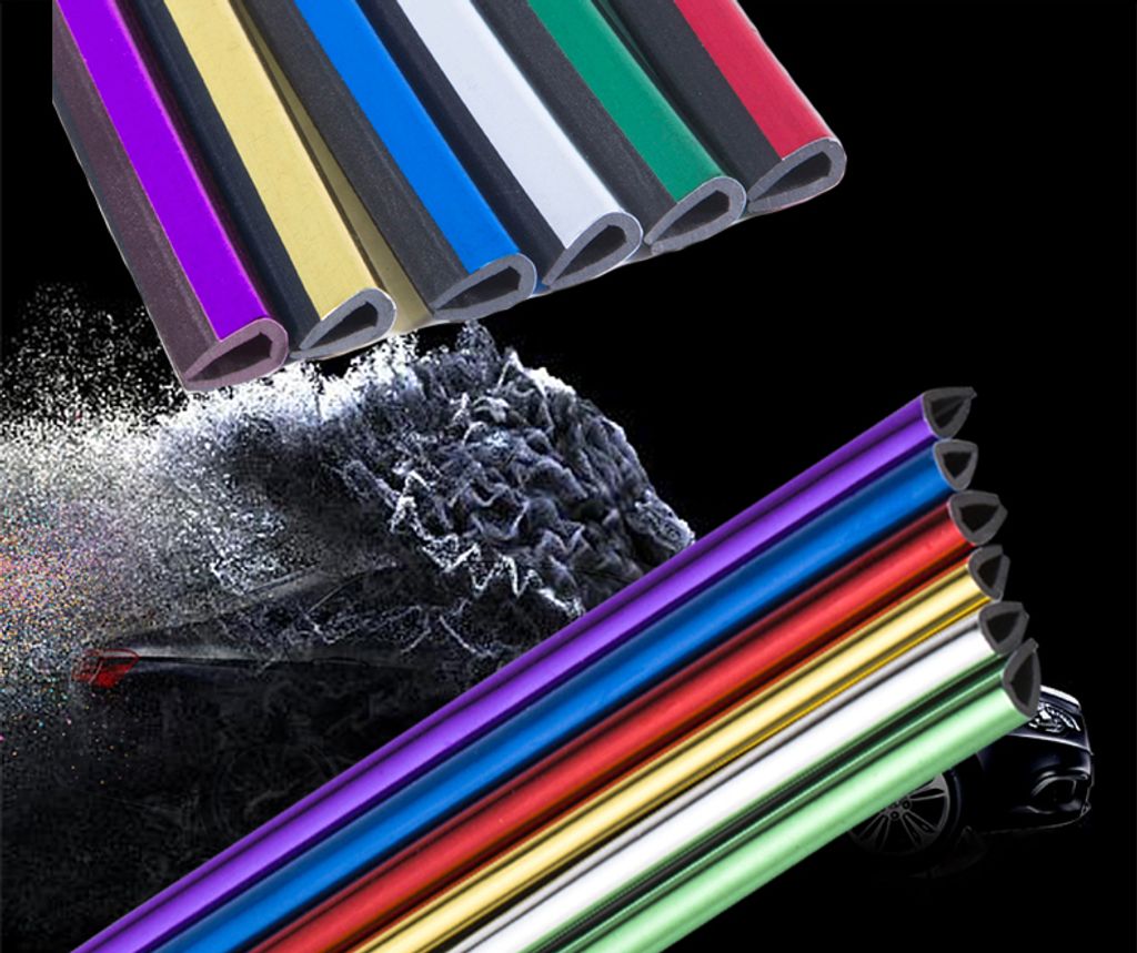 Auto Klimaanlage Outlet Dekorative Streifen Modified Interior liefert U-förmige Galvanik hell gold_10-pack