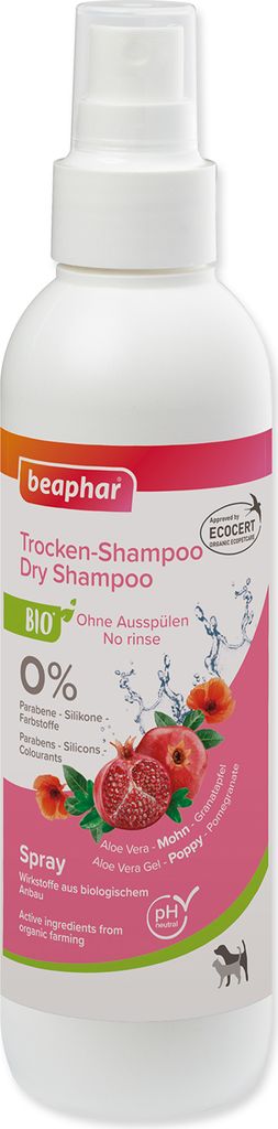 beaphar  Trocken-Shampoo für Hunde und Katzen, sanfte Produktbild 