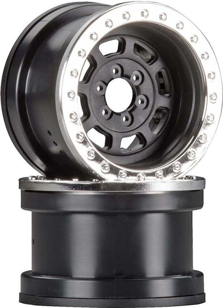 Axial AX08142 2.2 Trail ReadyHD Series Wheels Chrome (2)