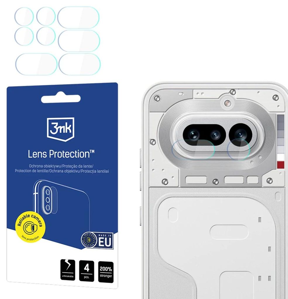 Ochranné sklo 3MK na objektív fotoaparátu pre telefón Obrázok produktu 