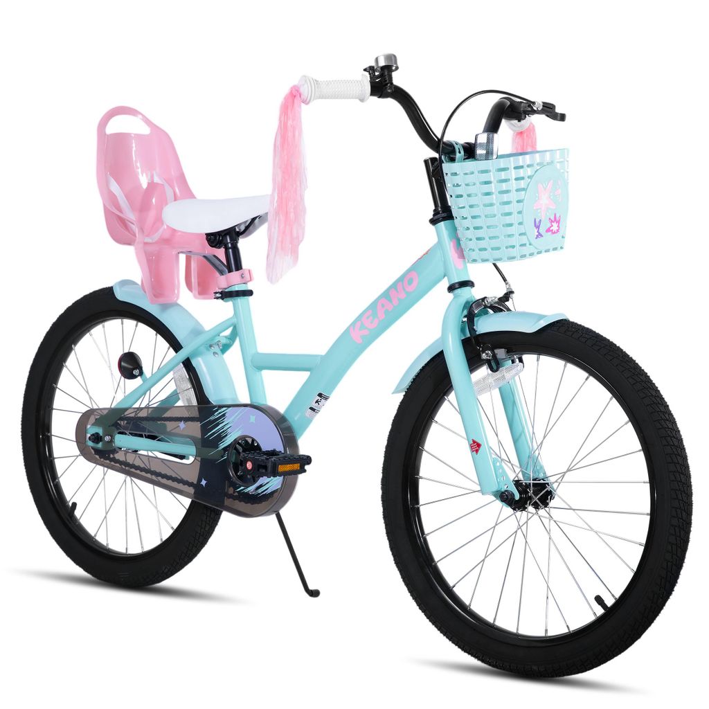 Joystar 20 Zoll Mädchenfahrrad mit Puppensitz und Korb, Produktbild 