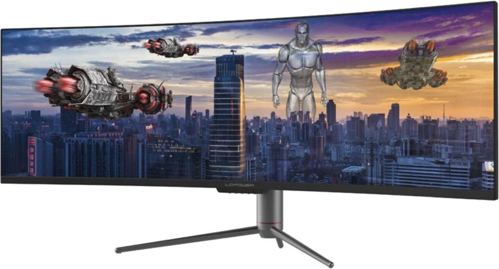 LC-Power M49-DQHD-120-C-Q 124cm (49") DQHD VA Monitor Produktbild 