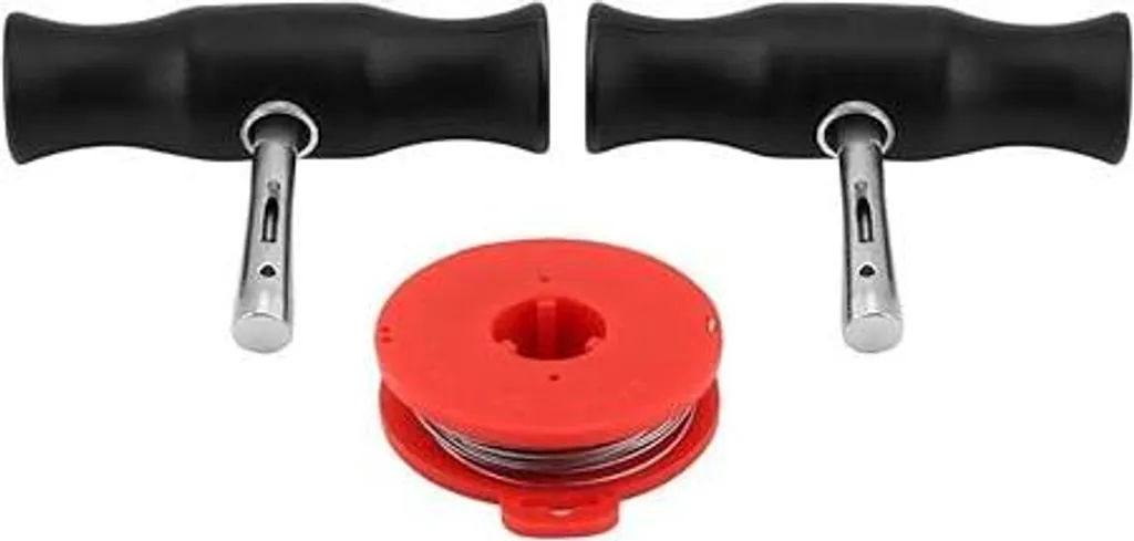 Kit Rimozione Vetri Auto Broco - Filo Acciaio e Maniglie Taglia Parabrezza