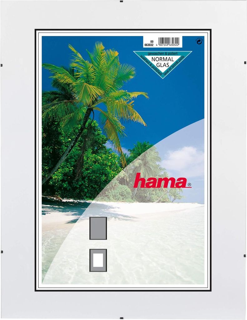 Hama "Clip-Fix" - 30 x 45 cm, Transparent, 300 mm, 450 mm, Produktbild 