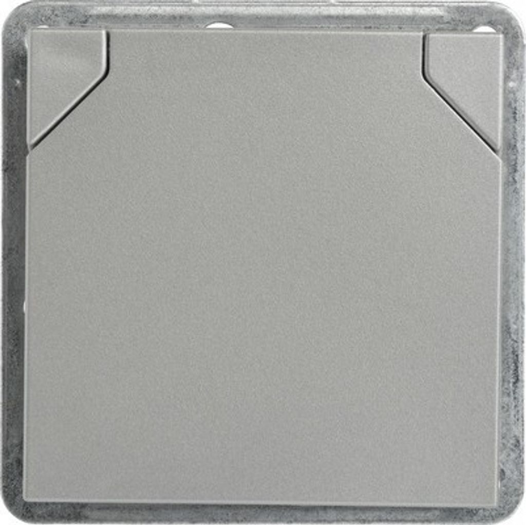 ROTH LANGE 53894 Steckdose mit Klappdeckel Primo aluprimo