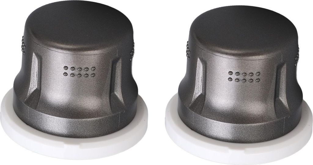 2 Stück Klimaanlagen-Bedienknopfabdeckung 55925-0E050 Ersatz für Toyota Highlander 2009 bis 2013