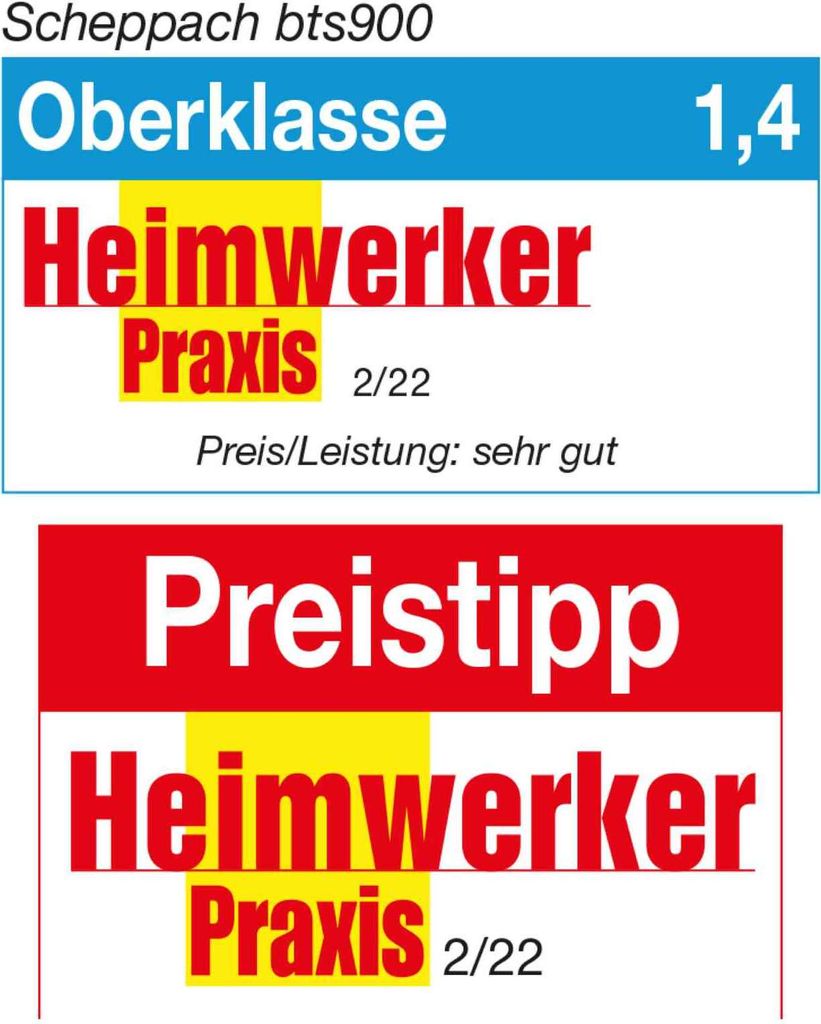 Scheppach Band- und Tellerschleifer BTS900 mit 6-tlg. Produktbild 6
