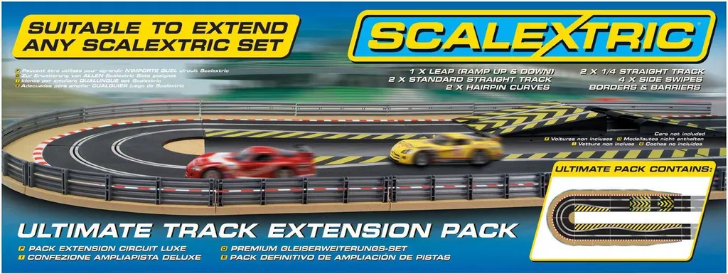 Agrandissement de Circuit Scalextric C8514 pour des Courses de Slot Car