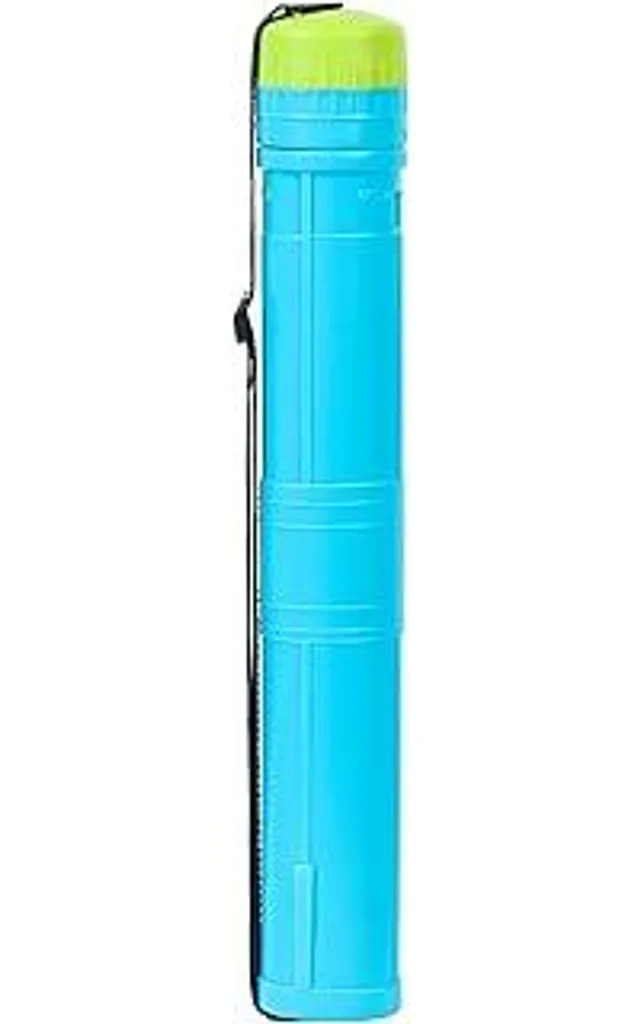 Porta Poster Blu TOUROCMONT - Tubo da Disegno Regolabile con Tracolla