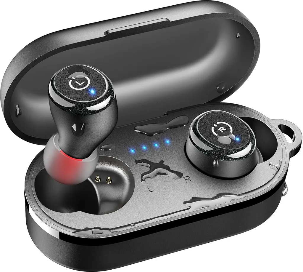 Auricolari Sport IPX8 Waterproof: 55h di Autonomia per Crossfit e Corsa